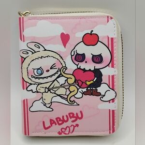 🆕 2/15$ Labubu Wallet with Heart Design